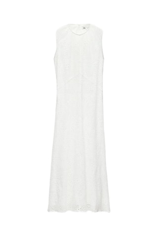 Robe midi - Blanc