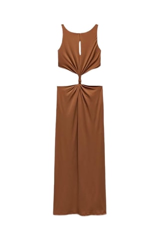 Robe longue - Marron