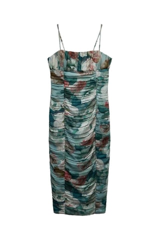 Robe fourreau - Vert foncé
