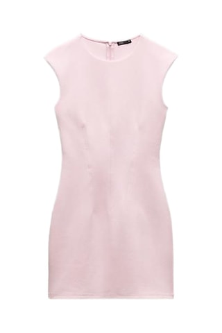 Robe fourreau - Rose poudré