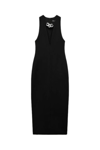Robe midi - Noir