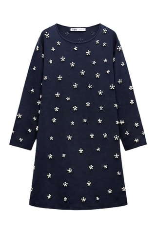 Robe trapèze - Bleu marine