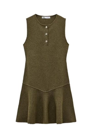 Robe taille basse - Kaki