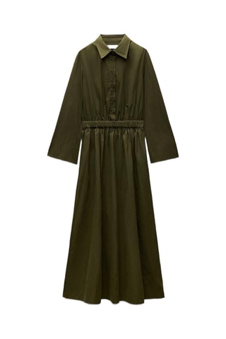 Robe midi - Kaki