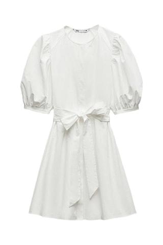 Robe droite - Blanc