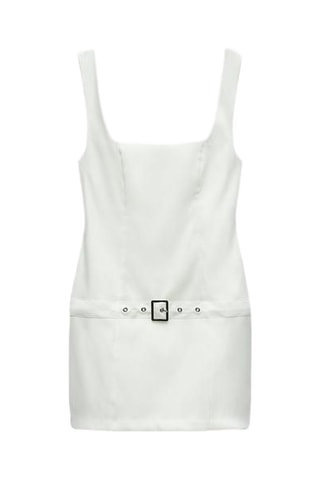 Robe droite - Blanc