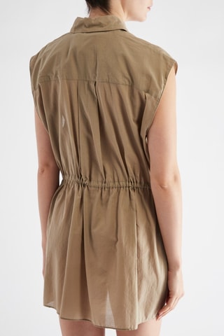 Robes chemise - Beige