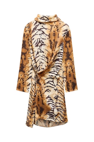 Robe droite - Marron