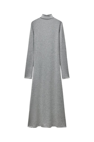 Robe longue - Gris chiné