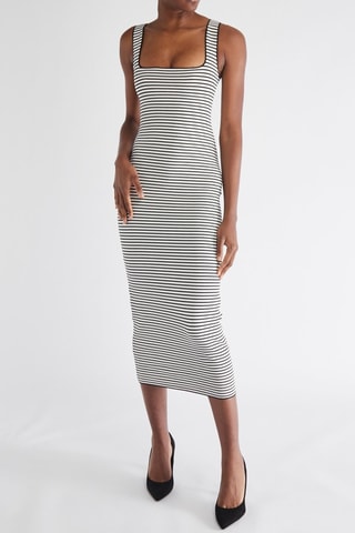 Robe fourreau - Blanc