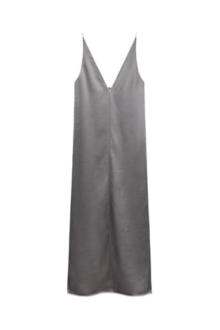 Robe droite - Gris clair