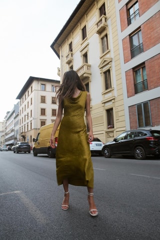 Robe longue - Jaune