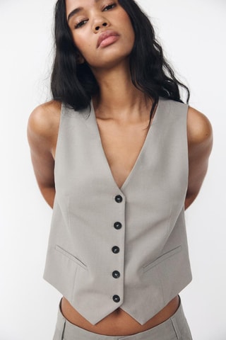 Gilet de costume - Gris clair