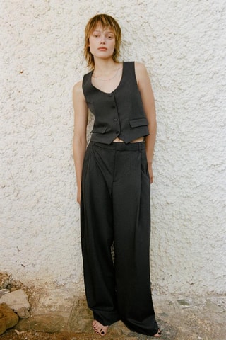 Gilet de costume - Gris foncé