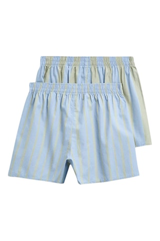 2 boxers - Ciel et kaki