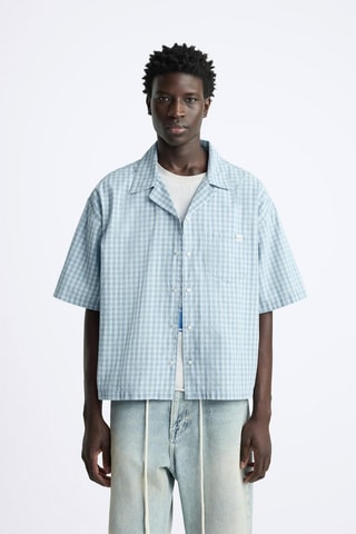 Chemise en jean - Ciel