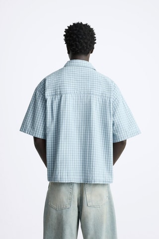 Chemise en jean - Ciel