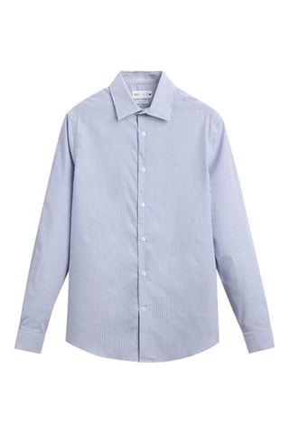 Chemise - Ciel et blanc