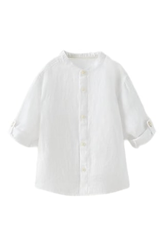 Chemise en lin - Blanc