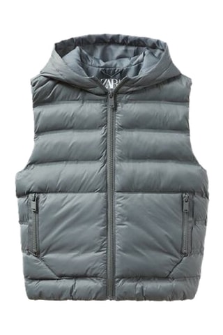 Doudoune sans manches - Gris