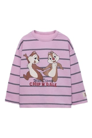 T-shirt Tic et Tac Disney - Rose