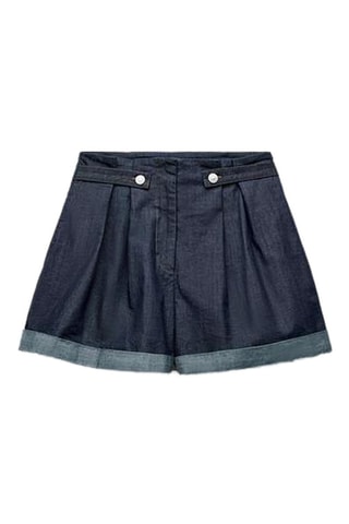 Short en jean - Bleu marine