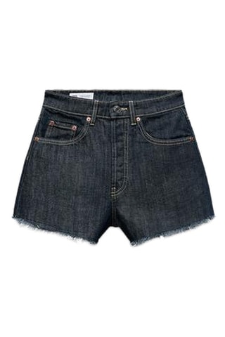 Short en jean - Bleu marine