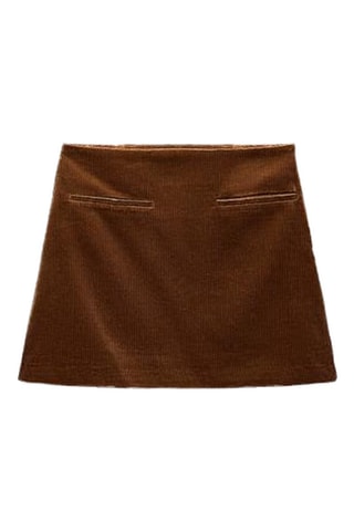 Minijupe - Marron