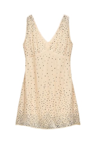 Robe droite - Beige