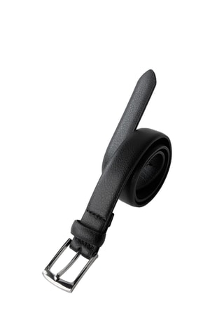 Ceinture en cuir - Noir