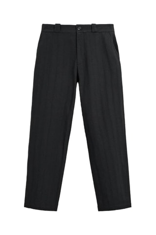 Pantalon straight - Noir
