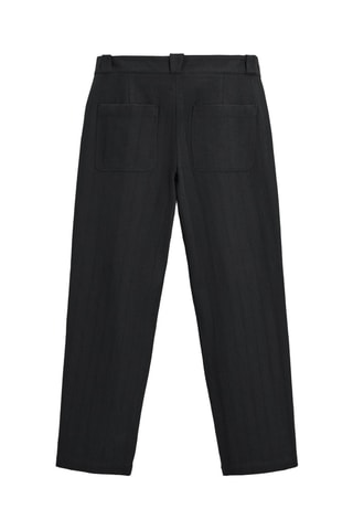 Pantalon straight - Noir