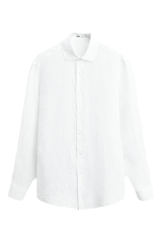 Chemise en lin - Blanc