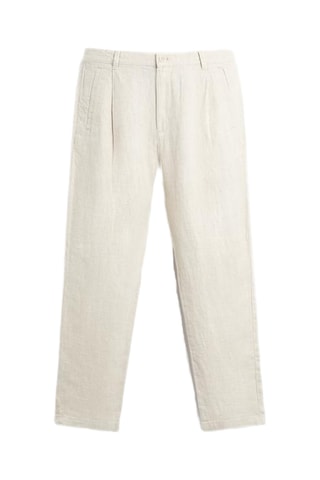 Pantalon en lin - Ecru
