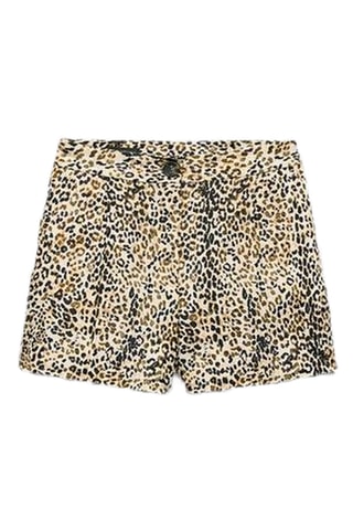 Short en lin - Beige