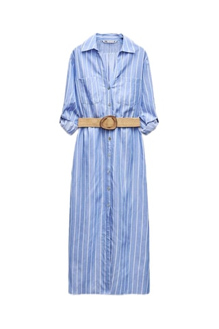 Robe chemise - Ciel