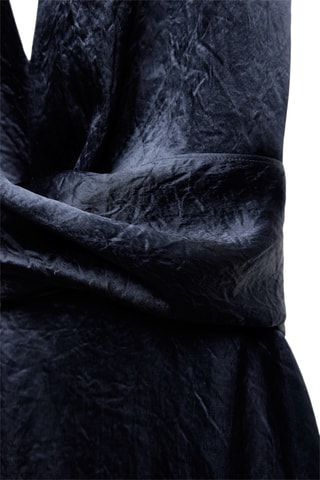 Robe portefeuille - Bleu marine