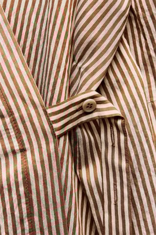 Robe portefeuille - Marron