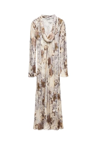 Robe longue - Marron