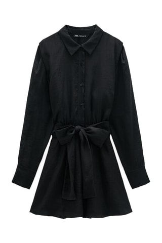 Robe chemise - Noir