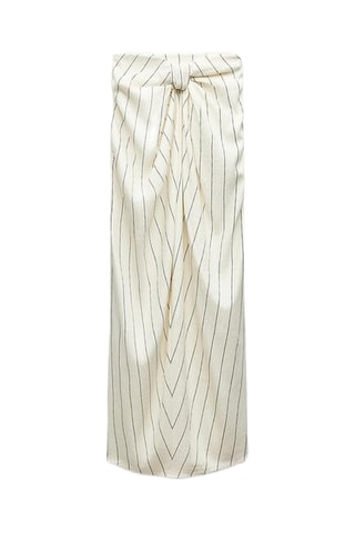 Robe bustier - Blanc et noir