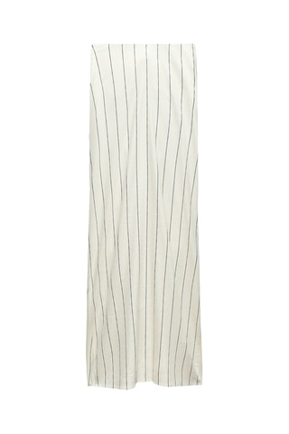 Robe bustier - Blanc et noir