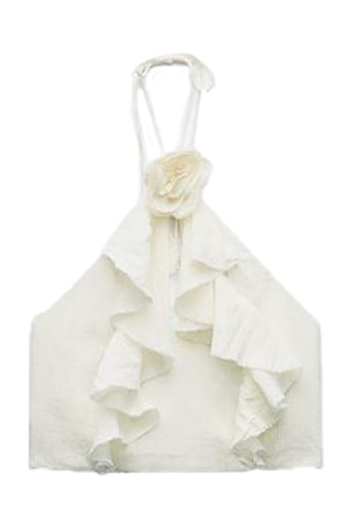 Crop top - Blanc