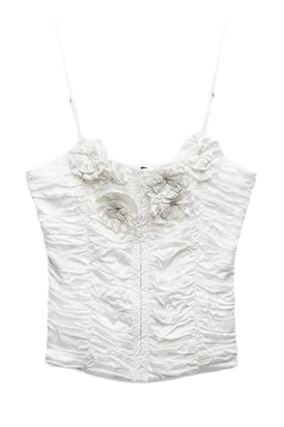 Crop top - Blanc