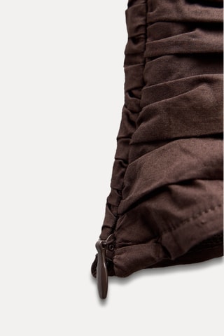 Crop top - Marron