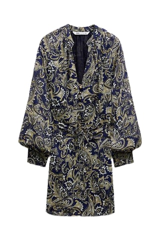 Robe droite - Bleu marine