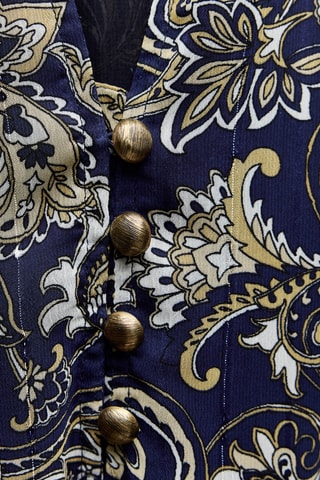 Robe droite - Bleu marine