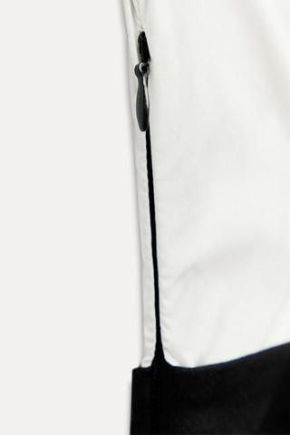 Robe trompe-l’œil - Noir et blanc