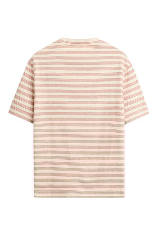 T-shirt - Rose et blanc
