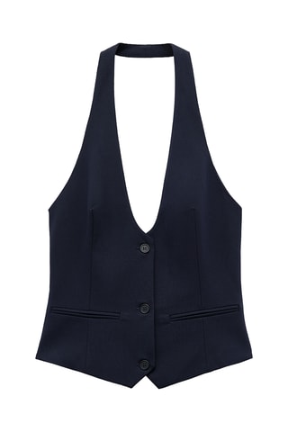 Gilet de costume - Bleu marine